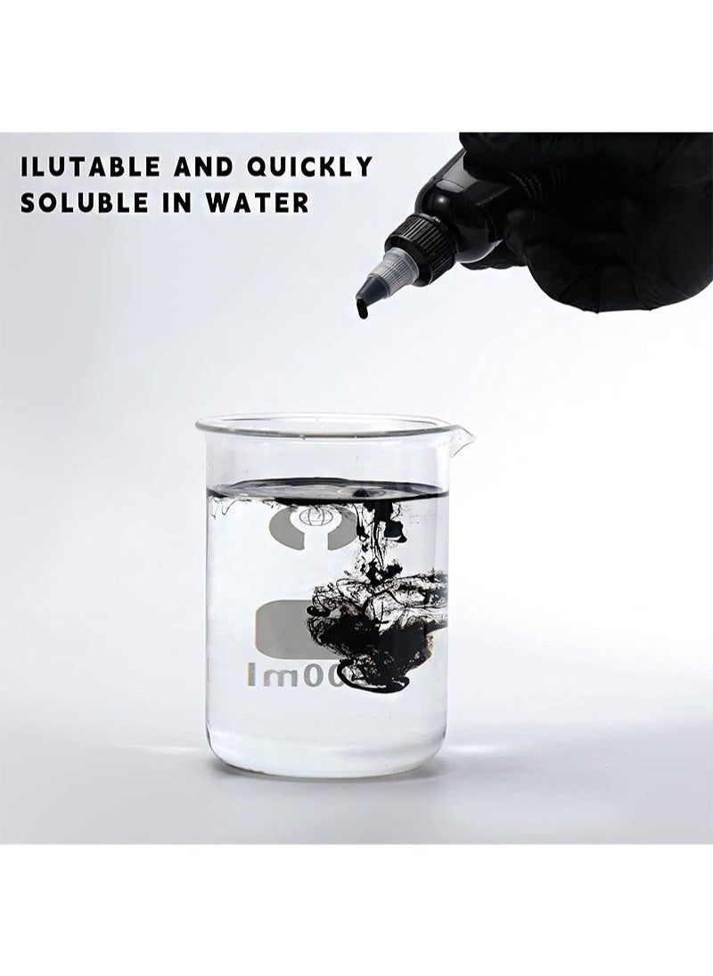 EIPTWH - Tattoo Ink Black，2 Oz 60ml True Black Tattoo Inks，Lining Black Tattoo Pigment for Tattoo Artist Tattoo Supplies - Image 1