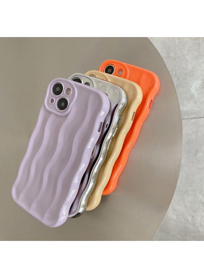 Zaboon Case For iPhone 12 Wave Texture Bright TPU Phone Case - Image 4