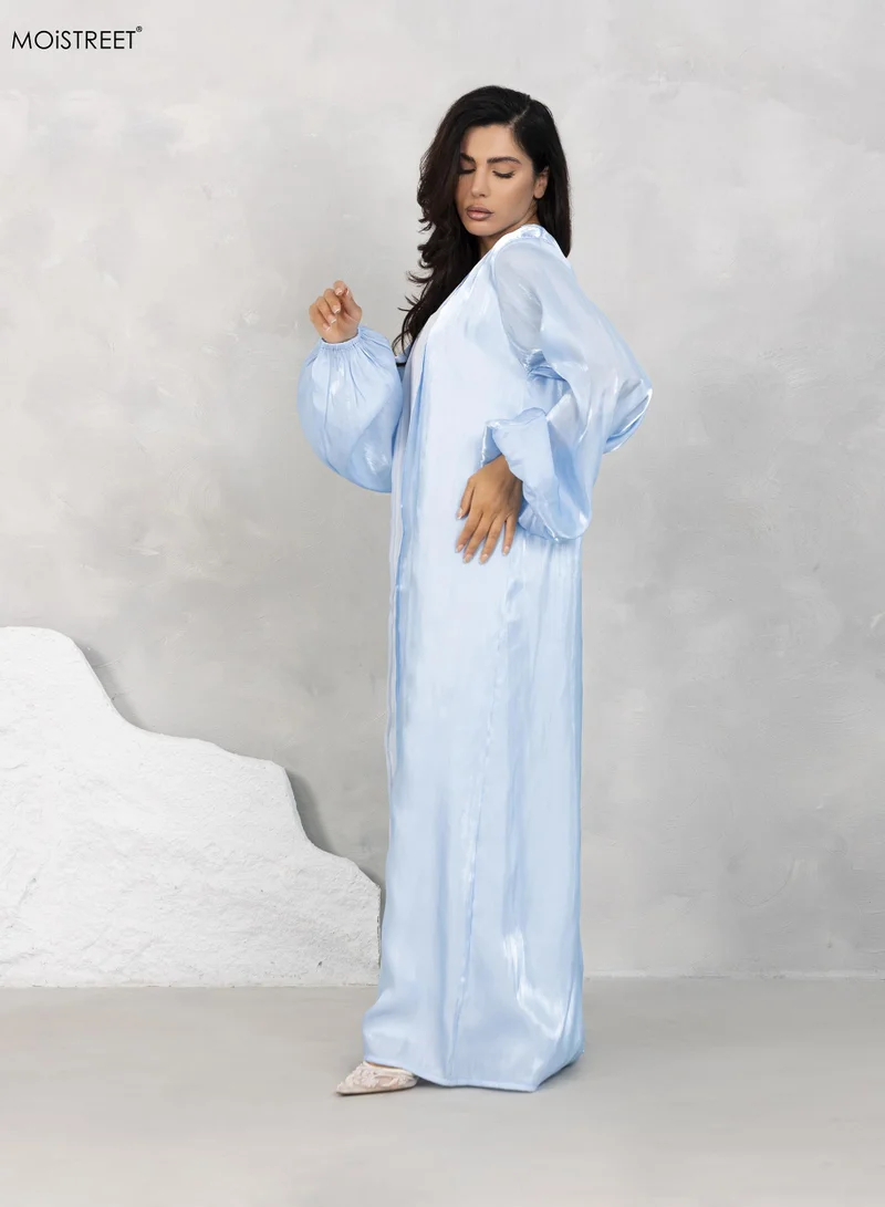 Moistreet MOiSTREET Rotana Shimmer abaya Set
