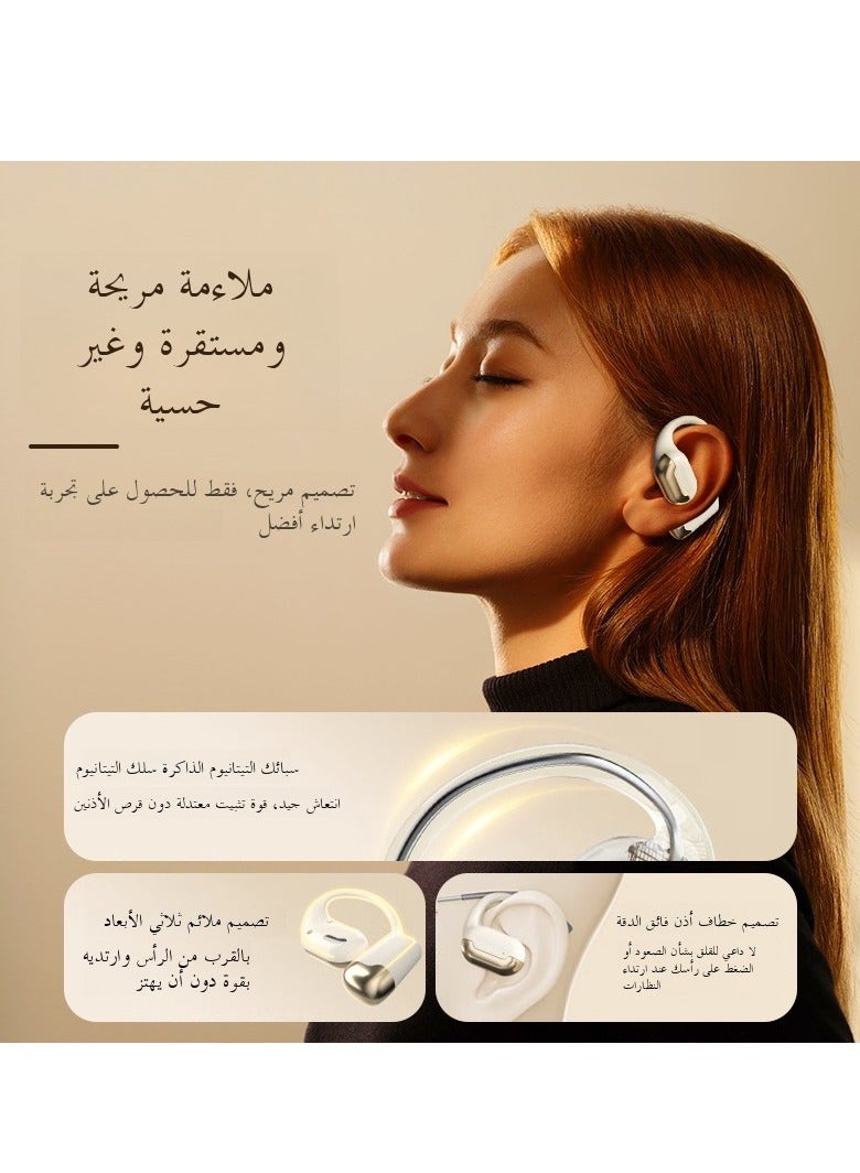 Smart Ear-Hook Translator Earbuds: 100+ Languages, Bluetooth 5.4, 99% Accuracy, 12-Hour Battery, 360° Hi-Fi Sound, IPX5 Waterproof  - Image 4