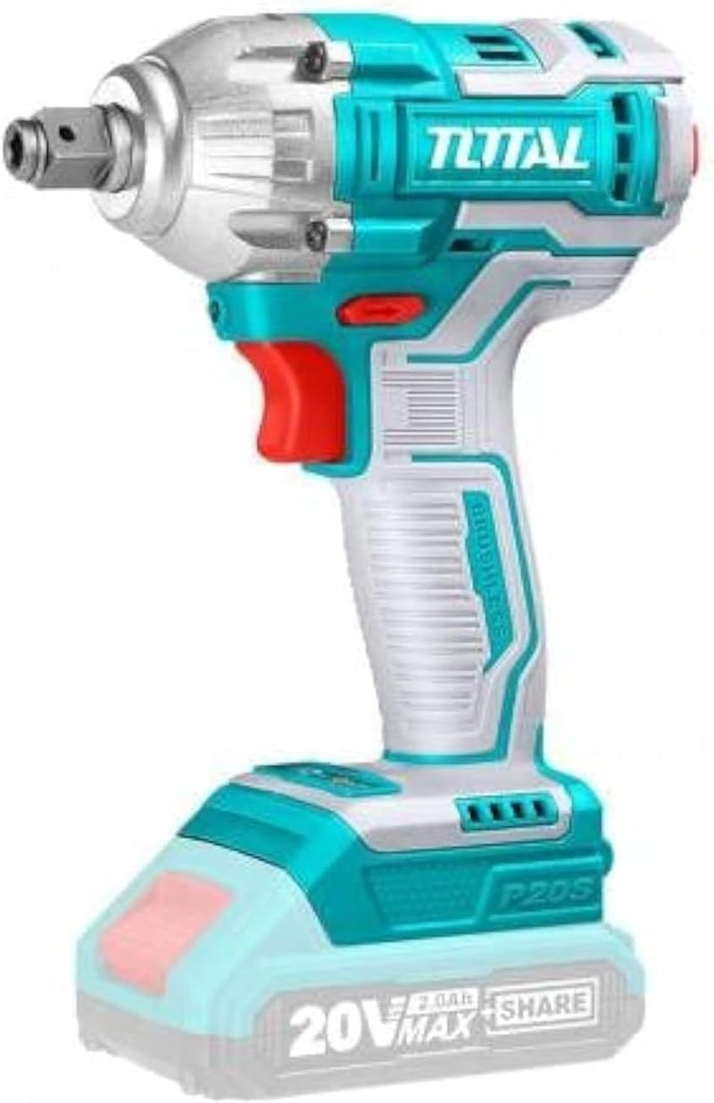 Total 20V Lithium Ion Cordless Impact Driver & Wrench - Image 1