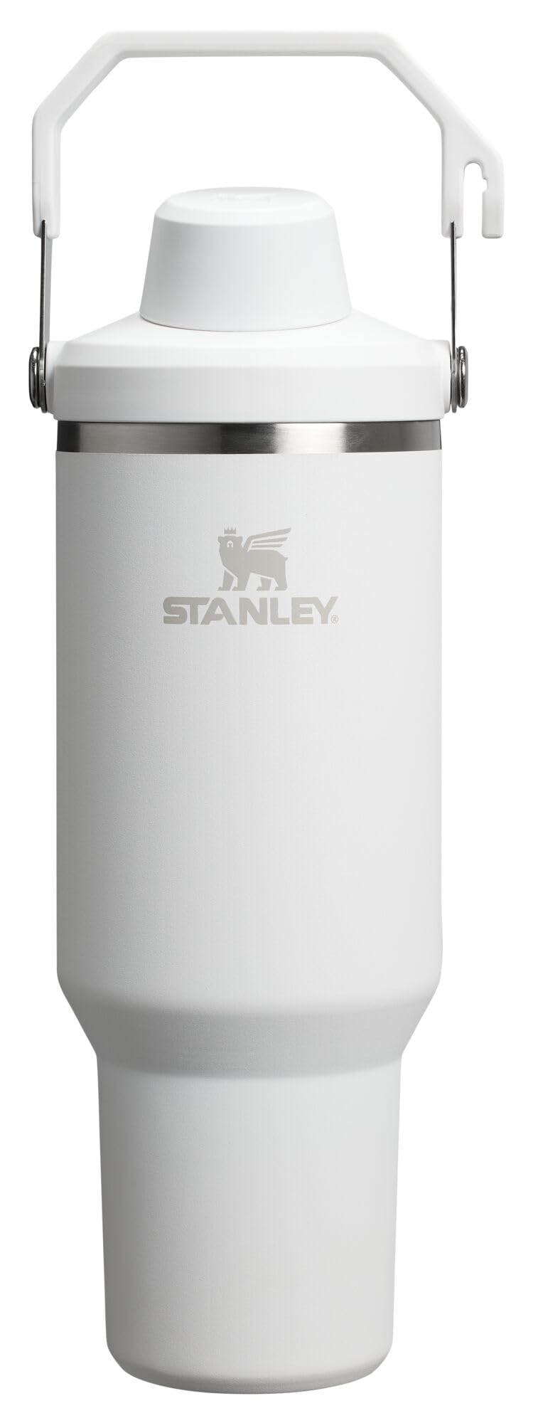 Stanley Stanley IceFlow 2.0 Fast Flow Tumbler with Handle 40 oz | Twist On Angled Spout Lid | Leakproof Water Bottle | Insulated Stainless Steel | BPA-Free | Frost - Image 1