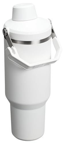 Stanley Stanley IceFlow 2.0 Fast Flow Tumbler with Handle 40 oz | Twist On Angled Spout Lid | Leakproof Water Bottle | Insulated Stainless Steel | BPA-Free | Frost - Image 3