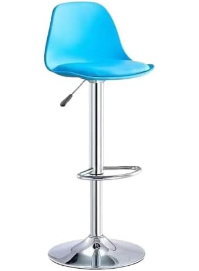 Adjustable Height Metal Frame Bar Stool - Image 1