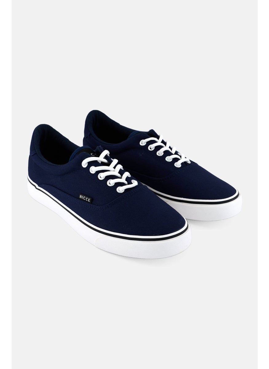 Nicce - Men Rabilo Lace Up Training Shoes, Navy - Image 1