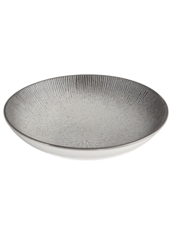 سيكريت طبق شوربة دائري من الحجر الرملي الرمادي من دي جورميه أتيليه، 19 سم - Image 1