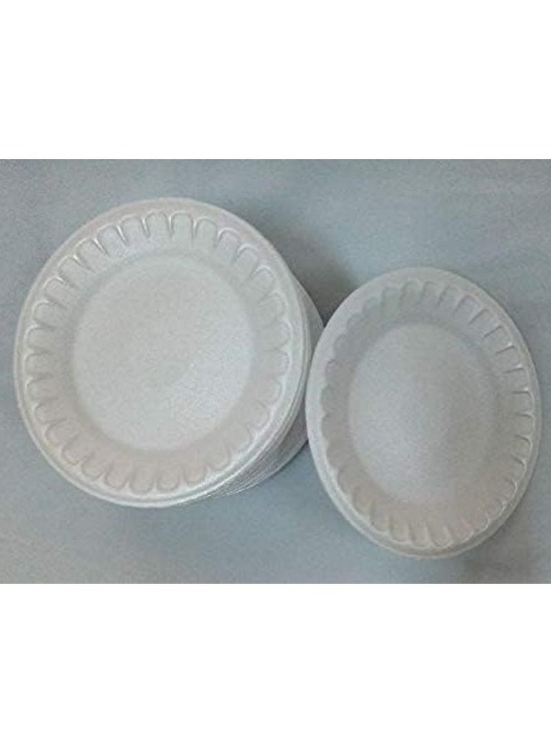 Generic Disposable Plates - 50 Pieces  - Image 3