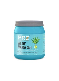 PRZ PRZ 100% Pure  Natural ALOE VERA GEL Transparent (1KG) For Body and Face Moisturizing Hair Gel Multipurpose Beauty Skin Gel, Acne Scars Glowing and Radiant Skin Treatment  - Image 1