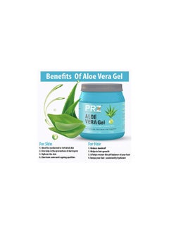 PRZ PRZ 100% Pure  Natural ALOE VERA GEL Transparent (1KG) For Body and Face Moisturizing Hair Gel Multipurpose Beauty Skin Gel, Acne Scars Glowing and Radiant Skin Treatment  - Image 4