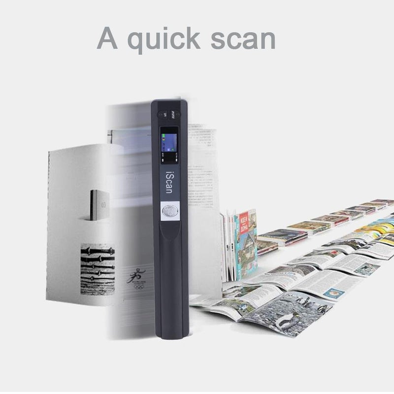 Microware 900Dpi Jpg and Pdf Format A4 Size Book Scanner Iscan Handheld Document Scanner - Image 3