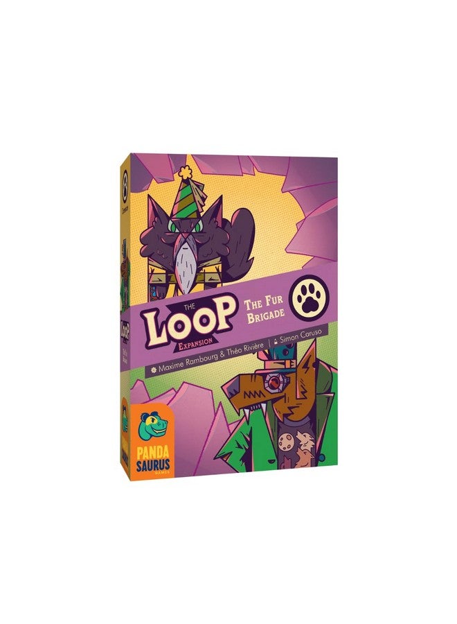 Pandasaurus Games The Loop The Fur Brigade Card Game EXPANSION Unite the Legendary Fur Heroes in the Battle! Cooperative Game for Kids and Adults, Ages 12+, 1-4 Players, 50-75 Min Playtime, Made by Pandasaurus Games  - Image 1