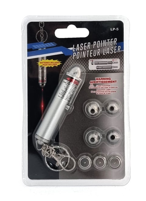 Laser Pointer Light Key Chain