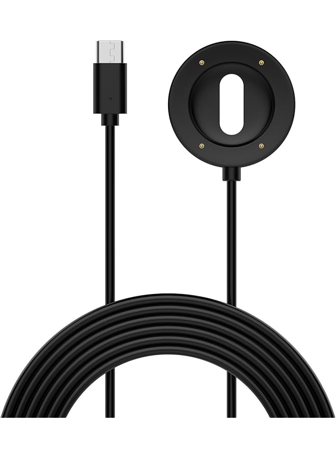 S-TOP Compatible with SUUNTO Run Replacement Smartwatch Charging Dock Cable, USB Magnetized Charger Charging Cables Watch Accessories(1m/3.3ft) - Image 1