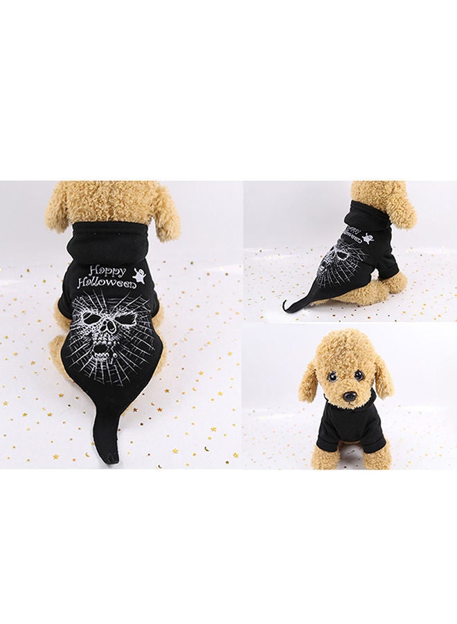 نيبمينينت زي تنكري دافئ بتصميم كلب أليف أسود 20x4x15سنتيمتر - Image 2