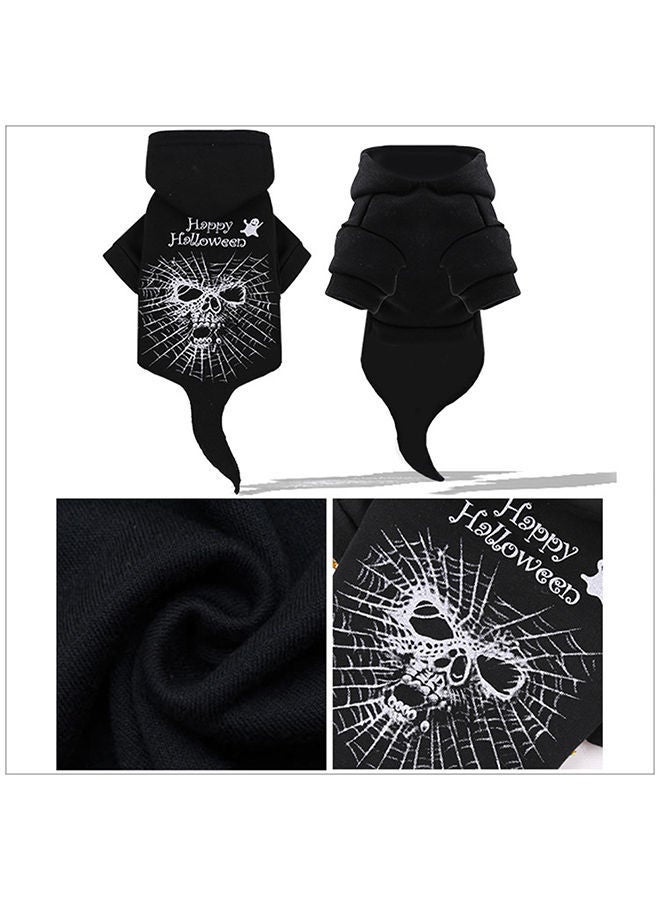 نيبمينينت زي تنكري دافئ بتصميم كلب أليف أسود 20x4x15سنتيمتر - Image 3