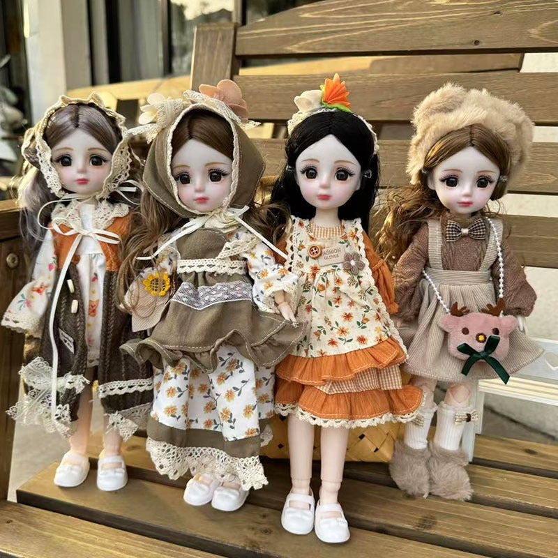 دمية BJD بطول 30 سم مع طقم لوليتا - دمية أميرة قابلة للتبديل للبنات - Image 2
