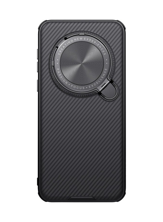 General Case for Honor Magic 7 Pro,Camera Lens Privacy Protection Folding Kickstand Holder, TPU Bumper PC Back Cover Corners Shockproof [Supports Wireless Charging]  - Image 1