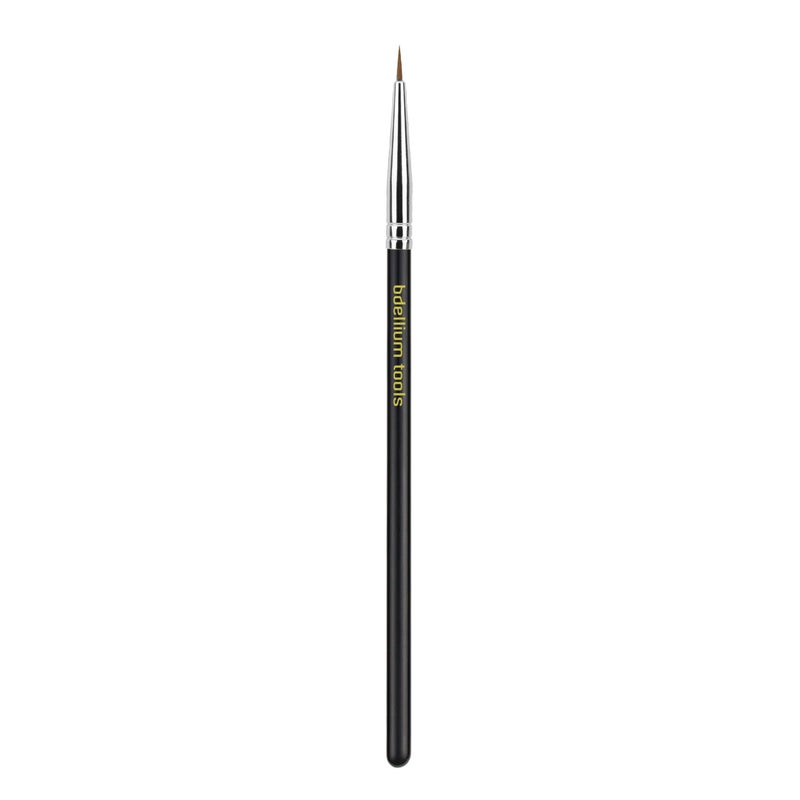Bdellium Tools Professional Makeup Brush - Maestro Series 706 Fine Point Eyeliner - With Soft Synthetic Fibers, For Lining the Eyes (Black, 1pc) - Image 1