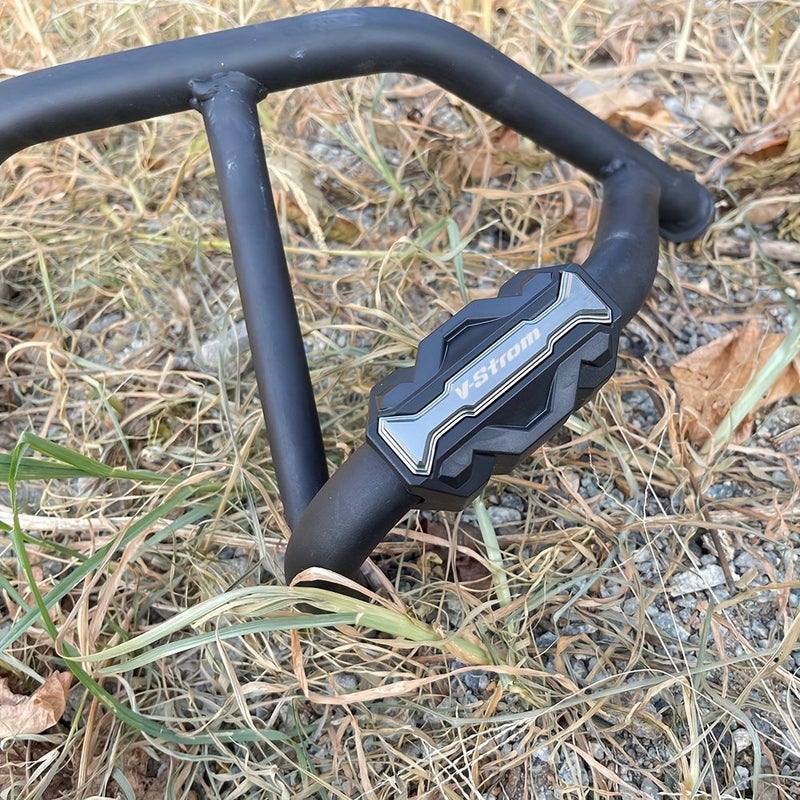 Black Crash Bar Protector For Suzuki V Strom 650 1000 DL250 Plastic Bumper Guard - Image 3