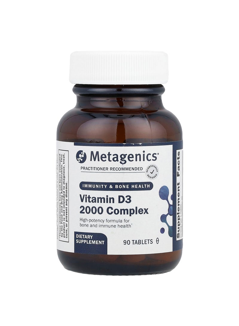 Metagenics Vitamin D3 2000 Complex, 90 Tablets