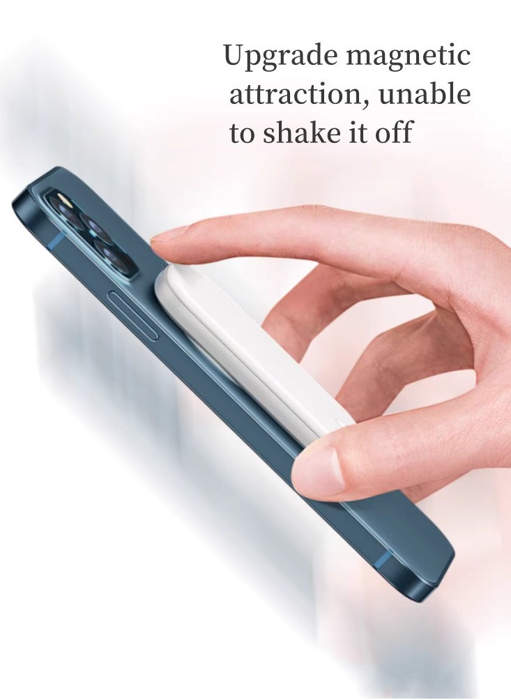 Generic - Magnetic Wireless Power Bank, Ultra-thin, Compact, Portable, PD20W Fast Charging, Super Large Capacity Suitable for Apple, Huawei, Samsung - Image 1