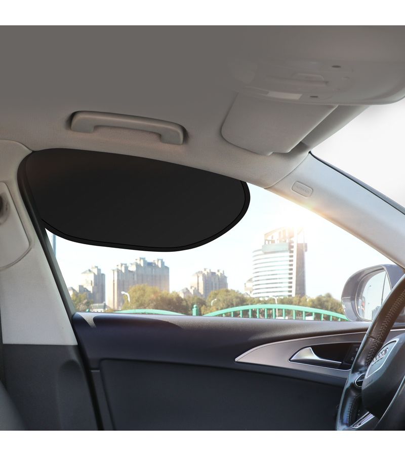 Summer Car Seat Sunshade 2PCS Heat Insulation Static Cling Sun Visor Traceless Shade - Image 3