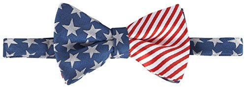 Andy & Evan Boys' Stars and Stripes Bowtie, Red, 0/24 - Image 3