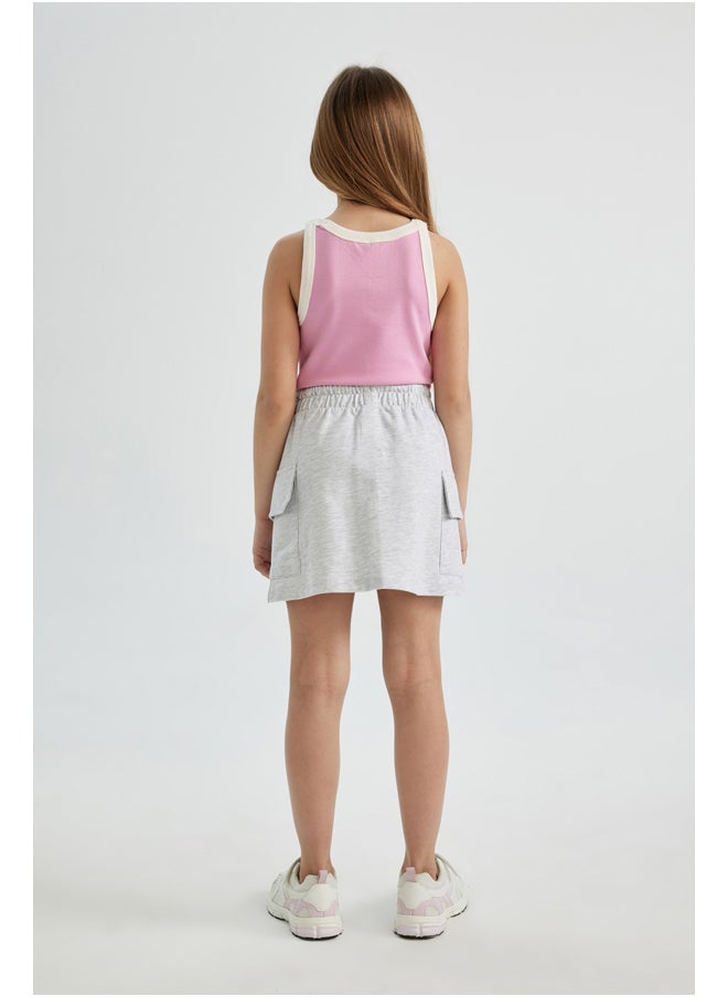 DeFacto Girl Regular Fit Knitted Skirt  - Image 5