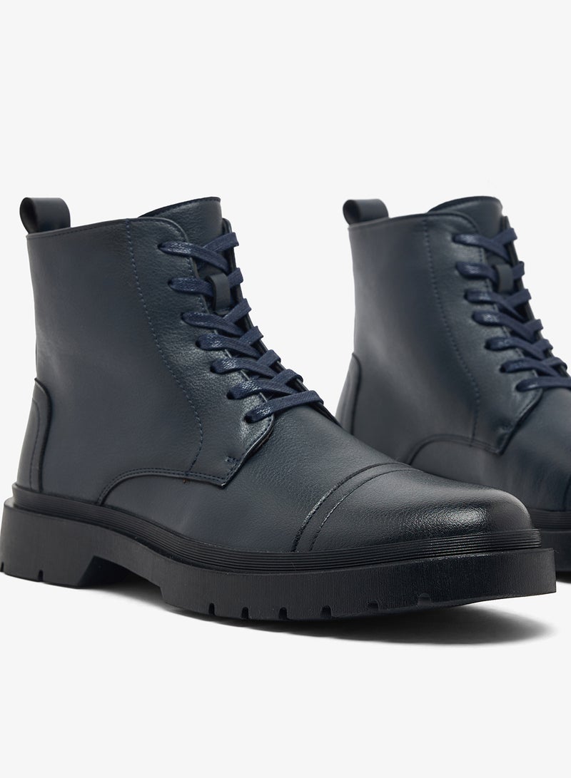 Robert Wood Biker Boots - Image 4