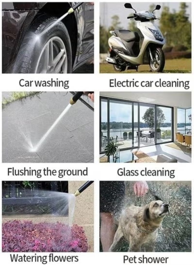 Hydrate Water Spray Gun, Car Wash Nozzle, High Pressure Nozzle Spray Water Gun, Water Jet Hose Nozzles Pipe For Gardening - Image 3
