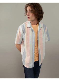 American Eagle Essential Button-Up Poolside Shirt  - Image 1