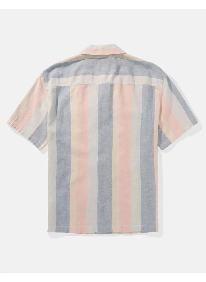 American Eagle Essential Button-Up Poolside Shirt