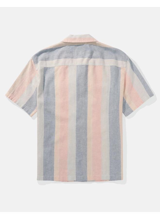 American Eagle - Essential Button-Up Poolside Shirt - Image 1
