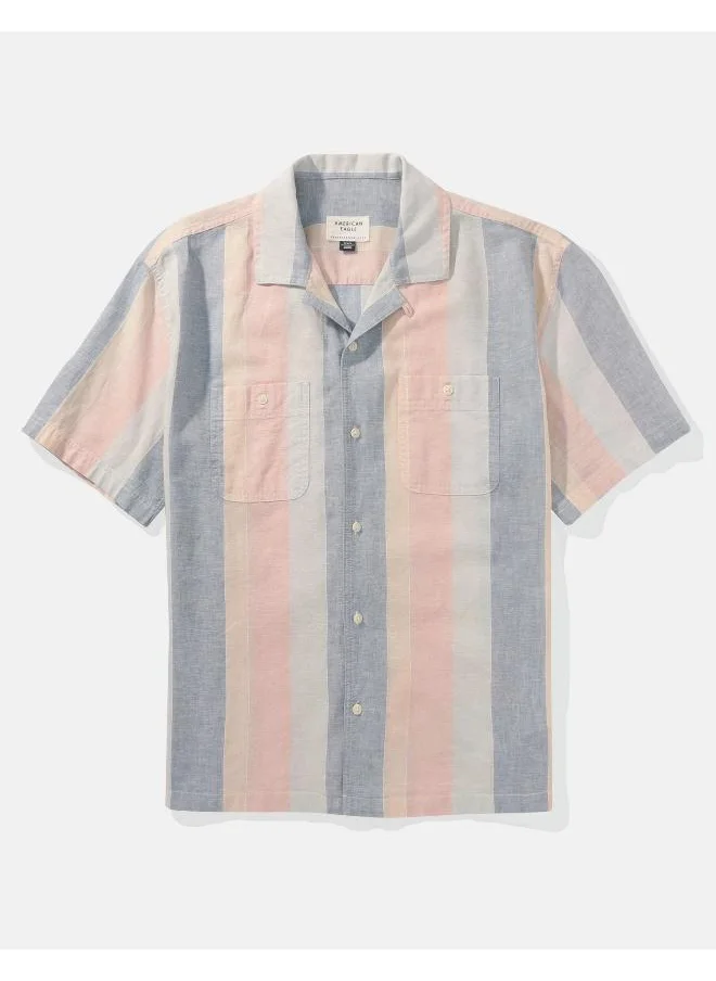 American Eagle Essential Button-Up Poolside Shirt