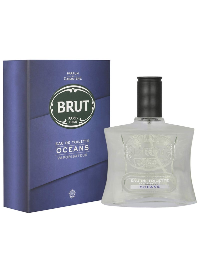 BRUT Oceans Eau De Toilette Spray By Faberge 3.4 oz - Image 4