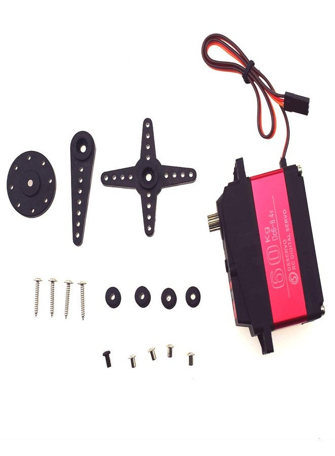 ZOSKAY Waterproof Baja servo 60kg DS5160 SSG HV Digital Servo for 1/5 Redcat HPI Baja 5B SS RC Car Compatible SAVOX-0236 LOSI XL 5T(Angle 180) - Image 2