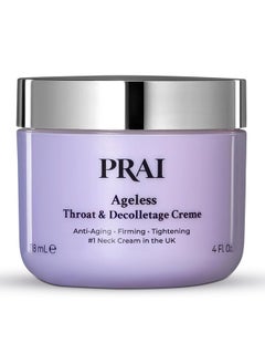 PRAI PRAI Neck Creme for Tightening & Firming Beauty | Neck Firming Cream That Boosts Elasticity | Cruelty & Paraben-Free Vegan Neck Tightening Cream | Neck and Chest Firming Cream With Hyaluronic Acid  - Image 1