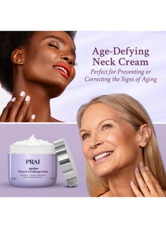 PRAI PRAI Neck Creme for Tightening & Firming Beauty | Neck Firming Cream That Boosts Elasticity | Cruelty & Paraben-Free Vegan Neck Tightening Cream | Neck and Chest Firming Cream With Hyaluronic Acid  - Image 5