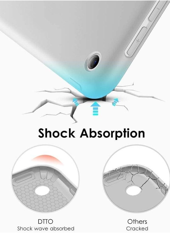 iPad 9th/8th/7th Generation case (2021/2020/2019) iPad 10.2-Inch Case with Pencil Holder [Sleep/Wake] Slim Soft TPU Back Smart Magnetic Stand Protective Cover Cases - Image 2