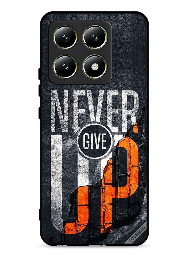 Covernex Xiaomi 14T 5G Protective Case Cover Never Give Up - Image 1