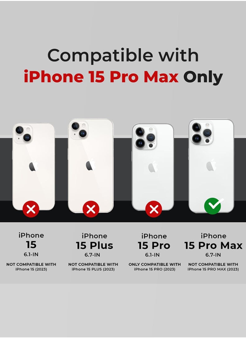Theodor iPhone 15 Pro max Aluminum Frame Metal Bumper Frame Slim Hard Case Cover, Metal Frame Armor with Soft Inner Bumper, Raised Edge Protection for iPhone 15 pro max for 6.7", Titanium Gold  - Image 2