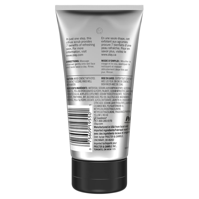 Olay Total Effects Citrus Facial Cleanser and Scrub, 5.0 Ounces (Pack of 3) - Image 5