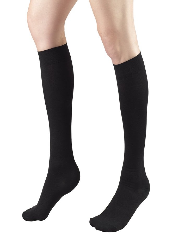 Truform Surgical Stockings, 18 mmHg Compression for Men and Women, Knee High Length, Closed Toe, Black, 2X-Large (Pack of 2) - Image 5