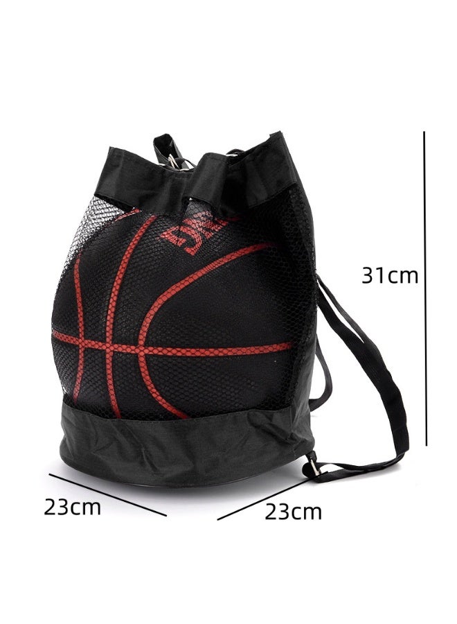 هومستر حقيبة كرة واحدة, شبكة الرياضة حقائب السحب, حقيبة الظهر لكرة السلة, حقيبة صالة الرياضة لحمل كرة السلة, الكرة الطائرة, كرة القدم, كرات الغولف - Image 5