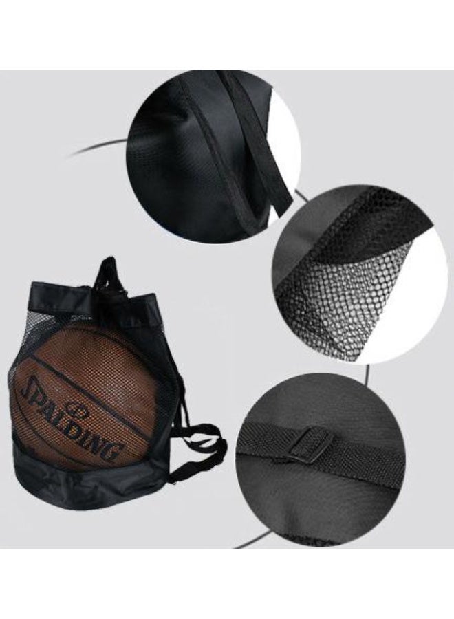 هومستر حقيبة كرة واحدة, شبكة الرياضة حقائب السحب, حقيبة الظهر لكرة السلة, حقيبة صالة الرياضة لحمل كرة السلة, الكرة الطائرة, كرة القدم, كرات الغولف - Image 4