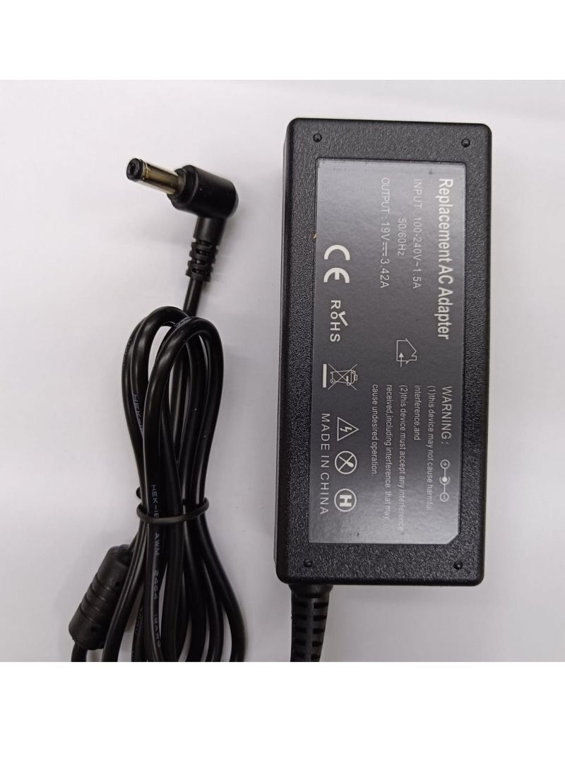 CS Toshiba Satellite C50 C55 C55D C55T C655 C675 C850 C855 C855D C875 P50 L50 L55 L55D L75 L300 L305 PA3917U-1ACA PA3714U-1ACA PA5035U-1ACA 19V 3.42A AC Adapter Connector 5.5x2.5mm  - Image 1