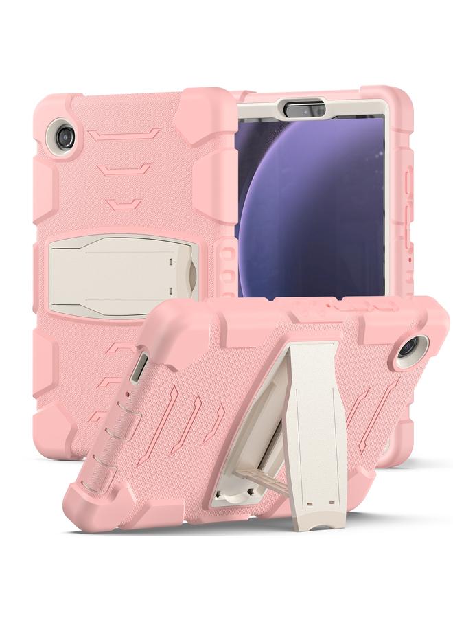 إيروريكس جراب لجهاز Samsung Galaxy Tab A9 مزود بإطار شاشة محمي بثلاث طبقات + جراب كمبيوتر لوحي مضاد للصدمات من السيليكون مع حامل - Image 1