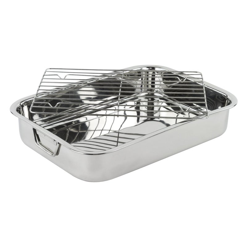 Imperial Home Lexi Home Stainless Steel Lasagna Roasting Pan 