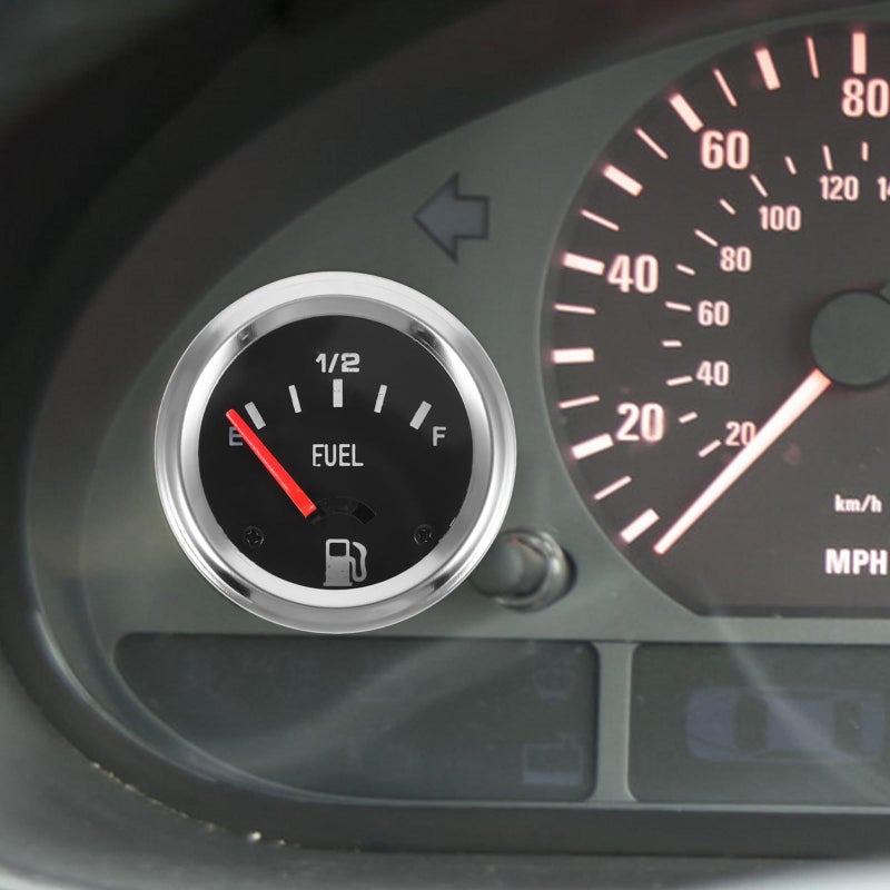 Universal 12V Automotive Fuel Level Gauge Meter Oil Tank Indicator Replacement - Image 5