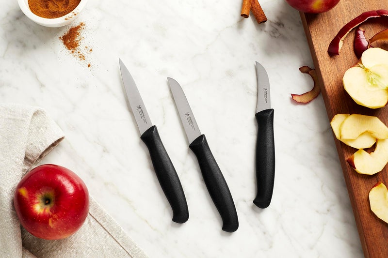 HENCKELS J.A International Accessories Paring Knife Set, 3-piece, Black - Image 2